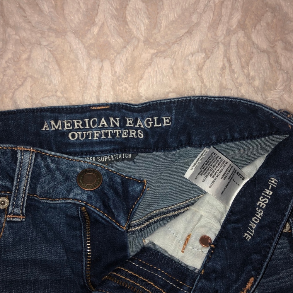 American Eagle High Rise Jean Shorts - Picture 3 of 3